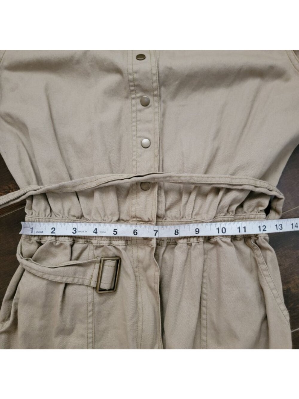 SPELL Foxglove Embroidered Boilersuit Jumpsuit Retro Boho Utility Hippie Women S - Picture 8 of 9